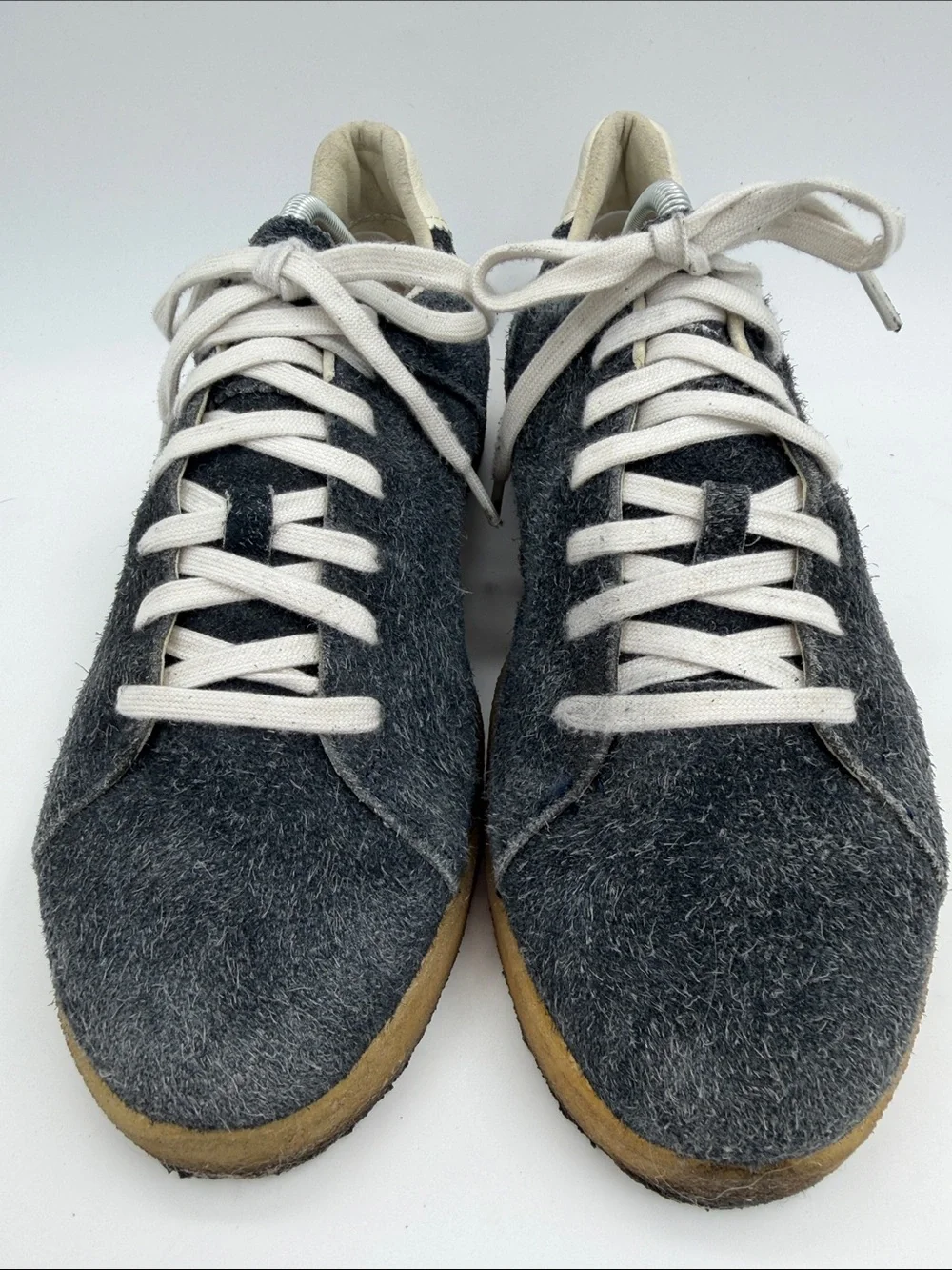 Clarks 1825 Tormatch Light Navy Shaggy Suede Casual Shoes 26162048 Mens Size 10